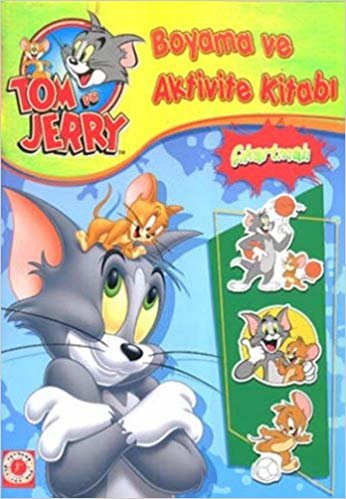 Boyama ve Aktivite Kitabı: Tom ve Jerry Çıkartmalı