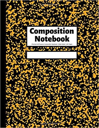 Composition Notebook: Wide Ruled | 100 Pages | 8.5x11 inches
