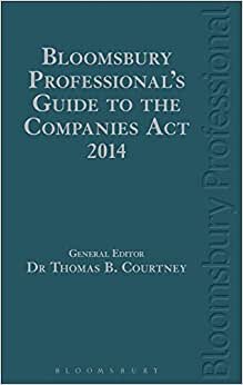 Bloomsbury Professional's Guide to the Companies ACT 2014 indir