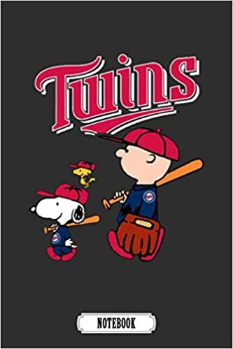 Minnesota Twins Let’s Play Baseball Together Snoopy MLB Camping Trip Planner Notebook MLB.