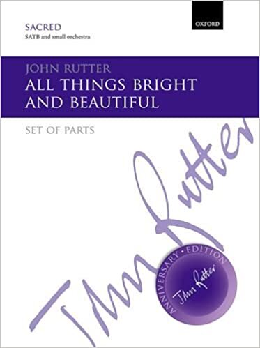 Rutter, J: All things bright and beautiful (John Rutter Anniversary Edition)