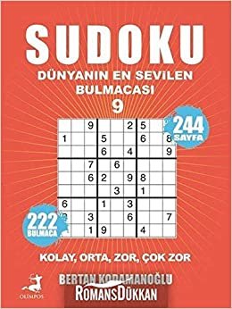 Sudoku - Dünyanın En Sevilen Bulmacası 9: Kolay Orta Zor Çok Zor