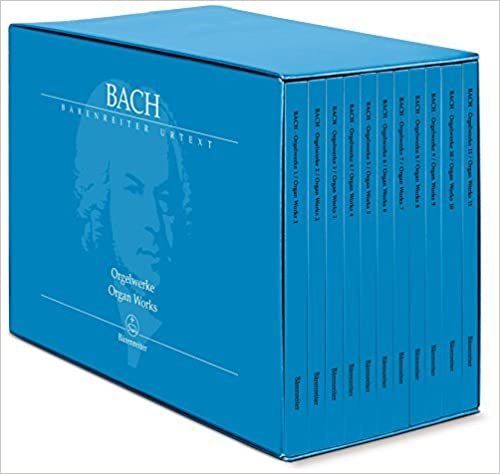 Bach, Johann Sebastian (1685-1750) Orgelwerke. Band 1-11 (im Schuber) (Bärenreiter Urtext) indir