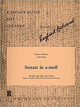 Sonate a-Moll: Violine und Gitarre. indir