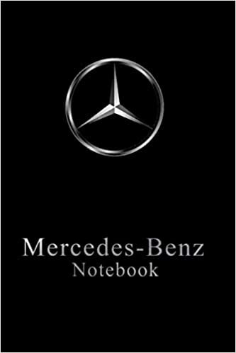 Mercedes Notebook: 110 white lined pages 6 x 9 inches - matte finish