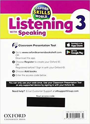 Oxford Skills World: Level 3: Listening with Speaking Classroom Presentation Tool