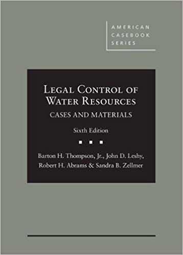 Legal Control of Water Resources (American Casebook Series)