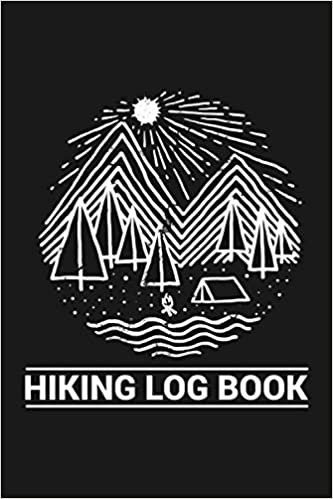 Hiking Log Book: Ultimate Mountain Hiking Trail Log Book with prompts To Write In With Pocket Size– Record all your Hikes | Terrain Level - Perfect Gift For Hikers & Outdoor