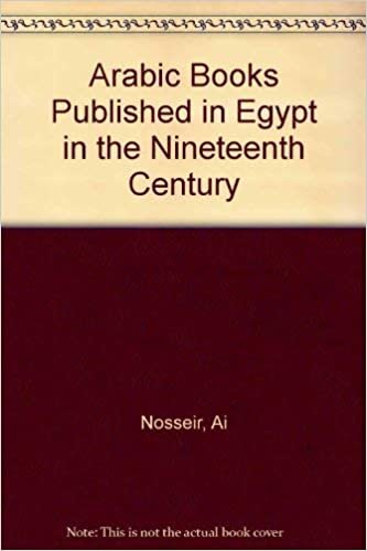 Nusayr, A: Arabic Books Published in Egypt in the Nineteenth