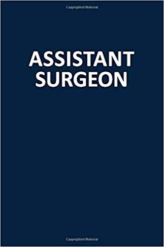 Assistant Surgeon: Blank, Lined Journal Notebook (Softcover)