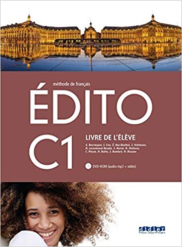EDITO C1 ELEVE+DVD ROM ED.18 (Edito C1 2018)