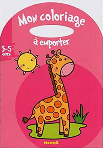 Mon coloriage à emporter (3-5 ans) (Girafe) indir