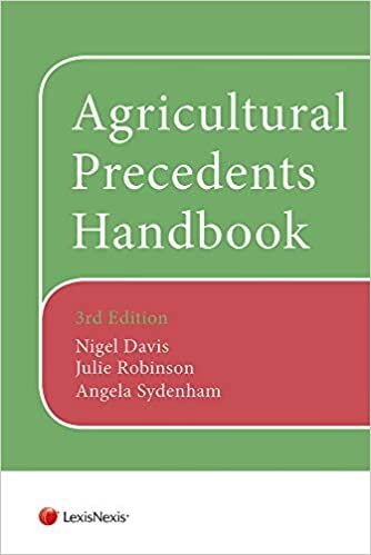 Agricultural Precedents Handbook indir