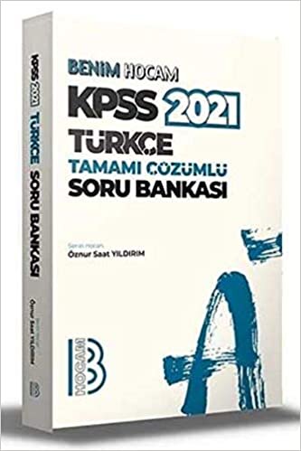 Benim Hocam 2021 KPSS Türkçe Tamamı Çözümlü Soru Bankası