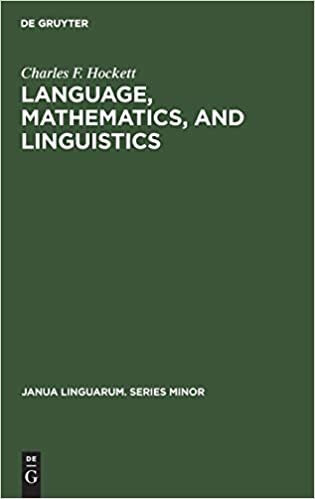 Language, mathematics, and linguistics (Janua Linguarum. Series Minor)