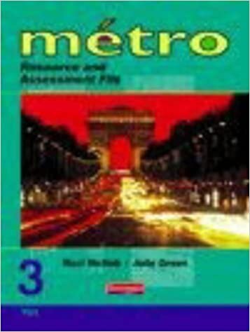 Metro 3 Vert (Foundation) Resource and Assessment File (National Curriculum) (Metro for 11-14)