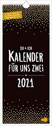 Du + Ich Paarkalender 2020 mit 3 Spalten | liebevoll gestalteter Wandkalender, Paarplaner, Partnerkalender von Trendstuff by Häfft - Hand in Hand und organisiert durchs Jahr!