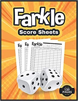 Farkle Score Sheets: Large farkle Score Pads for Scorekeeping farkle dice game Score sheets | farkle game score sheets 8.5 x 11 inches | Record Keeper ... game - farkle Gifts idea for Dice Game Lover indir
