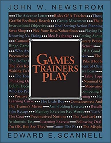 Games Trainers Play: Experimental Learning Exercises (McGraw-Hill Training Series)