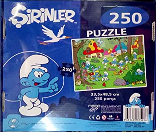 Laço Kids Şirinler 250 Parça Puzzle