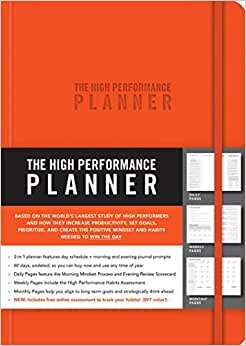 The High Performance Planner [Orange]