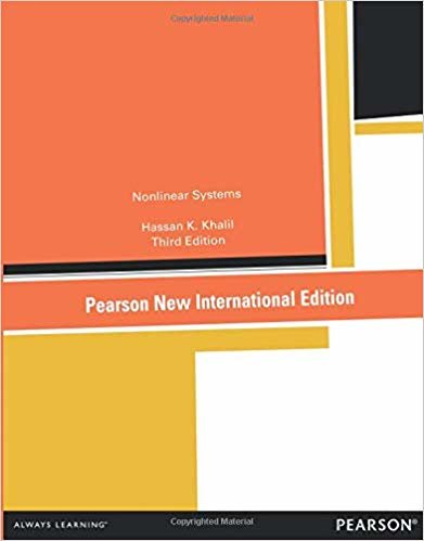 Nonlinear Systems: Pearson New International Edition