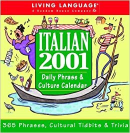 Italian 2001 Daily Phrase & Culture Calendar (Daily Phrase Calendars)