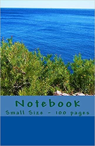 Notebook - Small Size - 100 pages: Original Design Nature 8 indir
