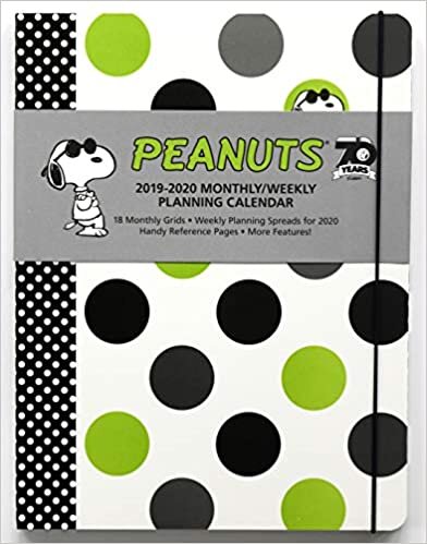 Peanuts Worldwide LLC: Peanuts 2019-2020 Monthly/Weekly Diar