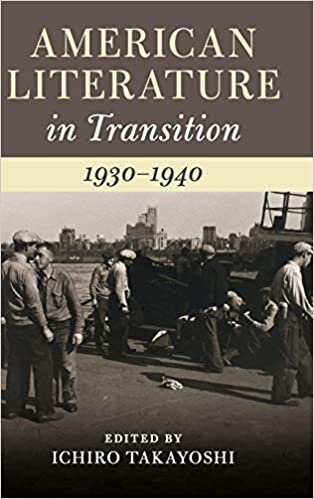American Literature in Transition, 19301940