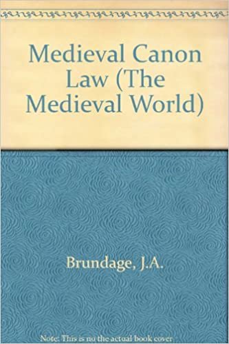 Medieval Canon Law (Medieval World)