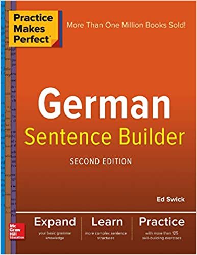 Practice Makes Perfect German Sentence Builder