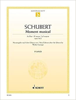 Moment musical: Nr. 2 As-Dur. op. 94. D 780. Klavier. (Edition Schott Einzelausgabe)