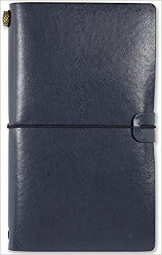 Voyager Refillable Notebook - Midnight Blue (Traveler's Journal, Planner, Notebook)