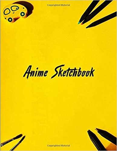 Anime Sketchbook: 100 Blank Pages, 8.5 x 11, Sketch Pad for Drawing Anime Manga Comics