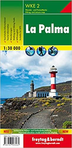 La Palma, Wanderkarte 1:30.000, WKE 2: Walking Map (freytag & berndt Wander-Rad-Freizeitkarten)