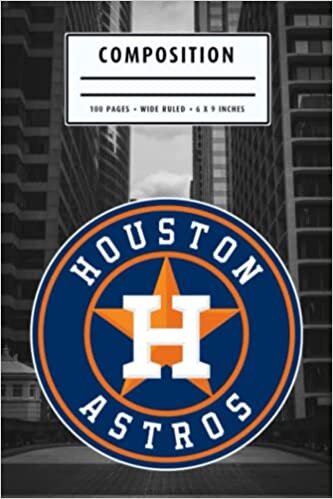 New Year Weekly Timesheet Record Composition : Houston Astros Notebook | Christmas, Thankgiving Gift Ideas | Baseball Notebook #17