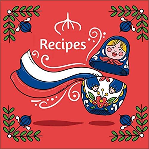 Recipes: Recipe Journal to write in. A gift from Russia.