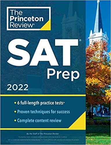 Princeton Review SAT Prep, 2022: 6 Practice Tests + Review & Techniques + Online Tools (2021) (College Test Preparation) indir