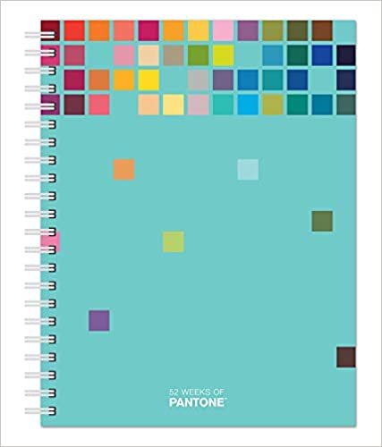 52 Weeks of Pantone - Colour Blocks 2020 Diary