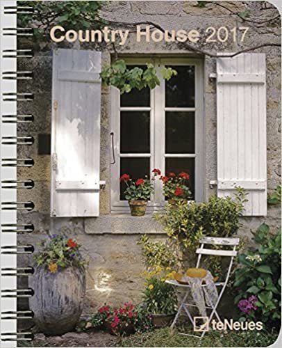 2017 Country House Diary - teNeues Large Deluxe Diary - Photography - 16.5 x 21.6 cm