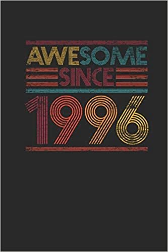 Awesome Since 1996: Small Lined Notebook - Birthday Gift or Anniversary Gift Idea indir