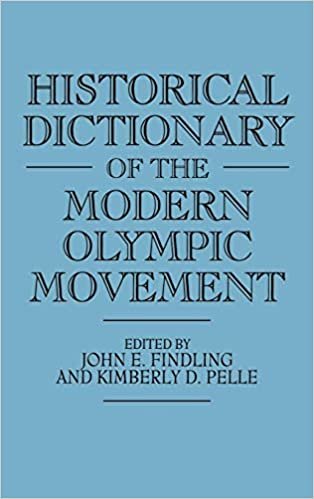 Historical Dictionary of the Modern Olympic Movement indir