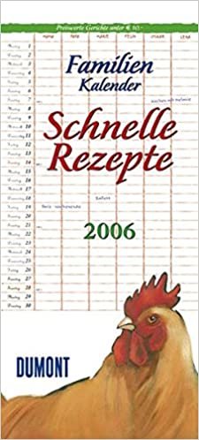 Schnelle Rezepte - Familienkalender 2006