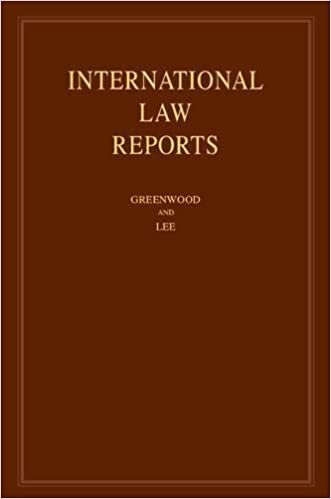 International Law Reports indir