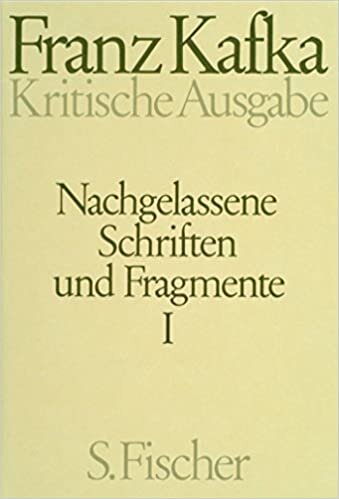 Nachgelassene Schriften und Fragmente I. Kritische Ausgabe: Textband / Apparatband. Schriften, Tagebücher, Briefe