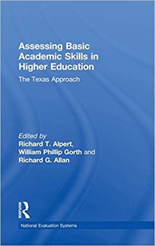 Assessing Basic Academic Skills in Higher Education: The Texas Approach indir
