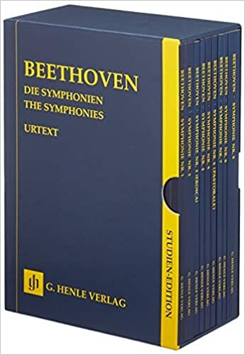 Die Symphonien - 9 Bände im Schuber; Studien-Edition