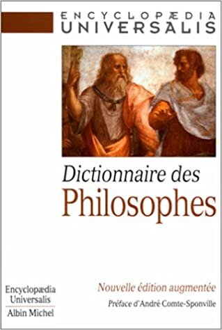 Dictionnaire Des Philosophes (Dictionnaire Encyclopedia Universalis)