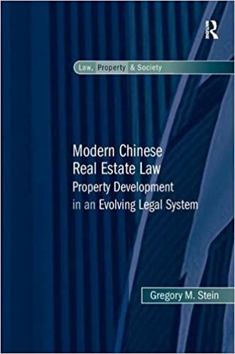 Modern Chinese Real Estate Law: Property Development in an Evolving Legal System (Law, Property and Society)